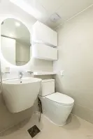 베이지톤 미니멀 욕실 인테리어 두산아파트